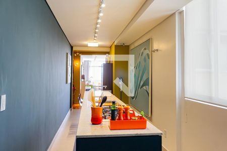 Cozinha de apartamento para alugar com 1 quarto, 117m² em Perdizes, São Paulo