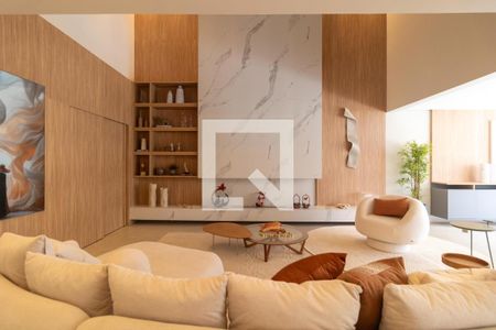 Sala 1 de casa de condomínio à venda com 4 quartos, 330m² em Swiss Park, Campinas