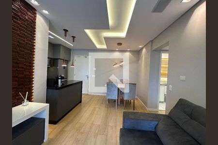 Sala de apartamento para alugar com 1 quarto, 51m² em Empresarial 18 do Forte, Barueri