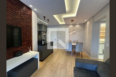 Sala de apartamento para alugar com 1 quarto, 51m² em Empresarial 18 do Forte, Barueri