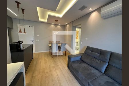 Sala de apartamento para alugar com 1 quarto, 51m² em Empresarial 18 do Forte, Barueri