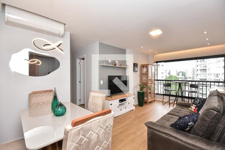 Sala de apartamento à venda com 2 quartos, 65m² em Vila Andrade, São Paulo