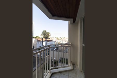 Varanda da Sala de apartamento à venda com 2 quartos, 59m² em Vila Gumercindo, São Paulo