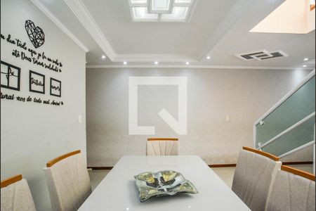 Sala de Jantar de casa à venda com 3 quartos, 140m² em Utinga, Santo André