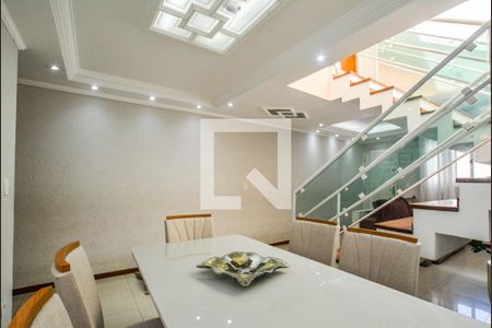 Sala de Jantar de casa à venda com 3 quartos, 140m² em Utinga, Santo André
