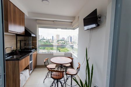 Varanda de apartamento à venda com 3 quartos, 96m² em Vila Lea, Santo André