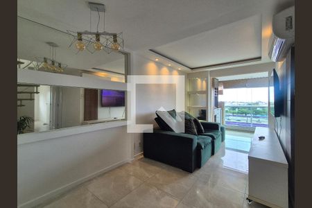 Sala  de apartamento para alugar com 3 quartos, 186m² em Recreio dos Bandeirantes, Rio de Janeiro