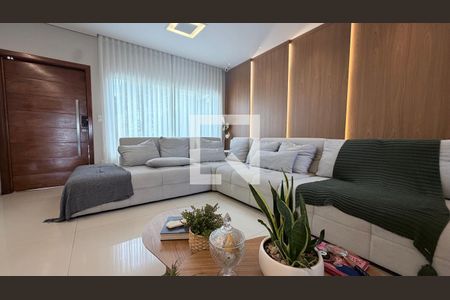 Sala de casa de condomínio para alugar com 3 quartos, 278m² em Swiss Park, Campinas