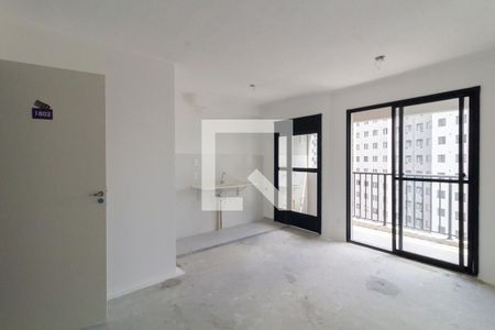 Sala/Cozinha de apartamento à venda com 2 quartos, 41m² em Cidade Antônio Estêvão de Carvalho, São Paulo