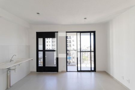 Sala e Cozinha de apartamento para alugar com 2 quartos, 41m² em Cidade Antônio Estêvão de Carvalho, São Paulo