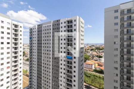 Vista Varanda da Sala e Cozinha de apartamento para alugar com 2 quartos, 41m² em Cidade Antônio Estêvão de Carvalho, São Paulo