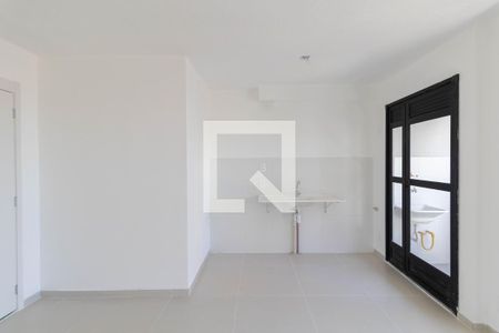 Sala e Cozinha de apartamento para alugar com 2 quartos, 41m² em Cidade Antônio Estêvão de Carvalho, São Paulo