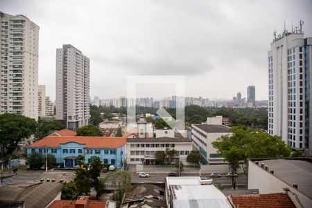 Vista da Sala de apartamento à venda com 3 quartos, 156m² em Santo Amaro, São Paulo