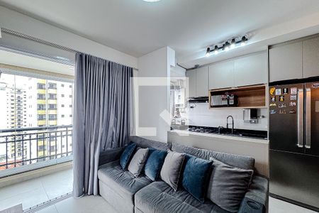 Sala de apartamento à venda com 1 quarto, 40m² em Vila Regente Feijó, São Paulo