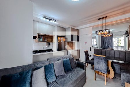 Sala de apartamento à venda com 1 quarto, 40m² em Vila Regente Feijó, São Paulo