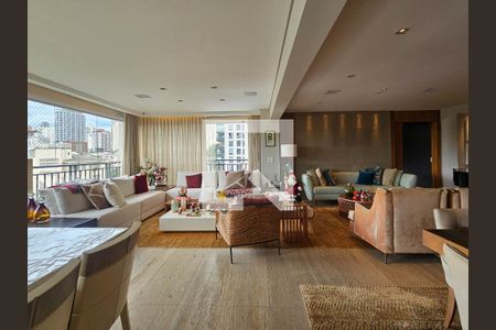 Sala de apartamento à venda com 4 quartos, 244m² em Água Branca, São Paulo