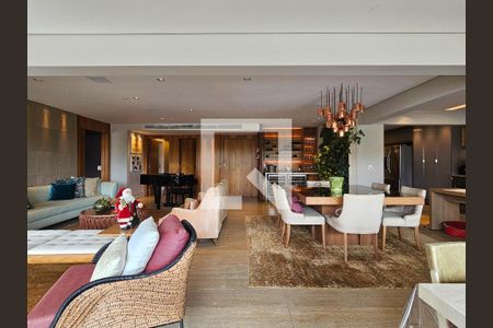 Sala de apartamento à venda com 4 quartos, 244m² em Água Branca, São Paulo