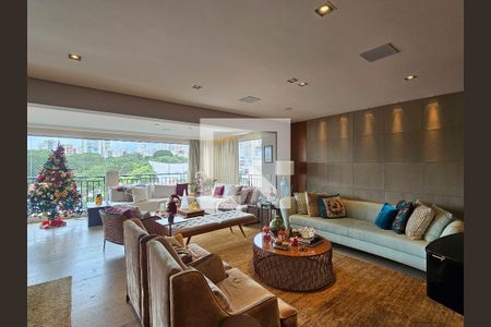 Sala de apartamento à venda com 4 quartos, 244m² em Água Branca, São Paulo