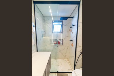 Banheiro da Suíte 1 de apartamento à venda com 3 quartos, 158m² em Vila Clementino, São Paulo