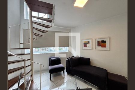 Sala/Cozinha de apartamento para alugar com 1 quarto, 45m² em Vila Nova Conceição, São Paulo