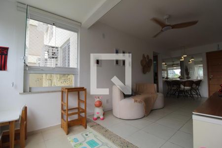 Sala - Varanda de apartamento à venda com 2 quartos, 68m² em Barra Olímpica, Rio de Janeiro