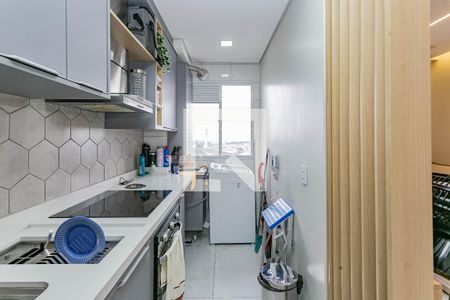 Cozinha de apartamento à venda com 2 quartos, 42m² em Jardim Santa Emilia, São Paulo