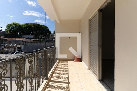 Varanda da Suíte de casa para alugar com 2 quartos, 76m² em Parque Bristol, São Paulo