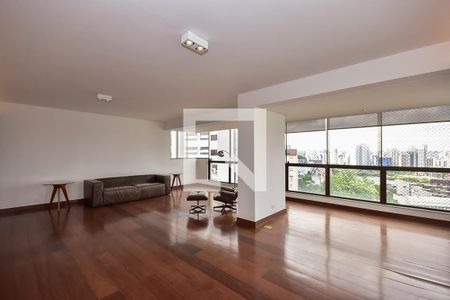 Sala de apartamento à venda com 5 quartos, 296m² em Real Parque, São Paulo