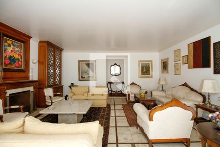 Sala de Estar de apartamento à venda com 2 quartos, 245m² em Jardim Paulista, São Paulo