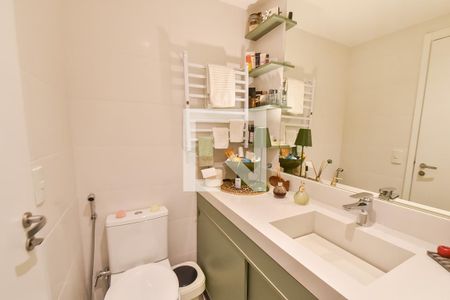 Banheiro de kitnet/studio à venda com 1 quarto, 27m² em Vila Mariana, São Paulo
