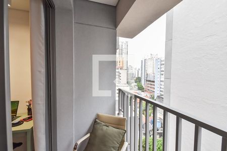 Varanda de kitnet/studio à venda com 1 quarto, 27m² em Vila Mariana, São Paulo