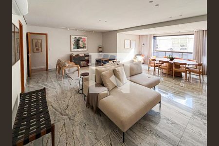 Sala de apartamento à venda com 4 quartos, 150m² em Cruzeiro, Belo Horizonte