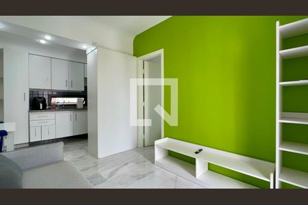 Sala de apartamento para alugar com 1 quarto, 39m² em Paraíso, São Paulo
