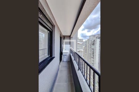 Varanda da Sala de kitnet/studio à venda com 1 quarto, 24m² em Ipiranga, São Paulo