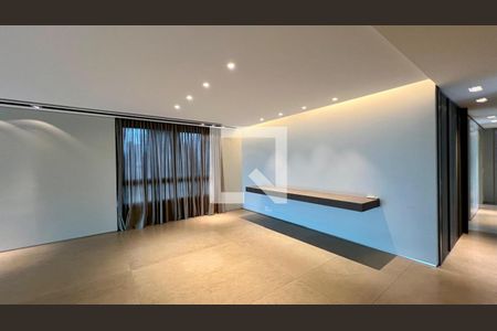 sala  de apartamento à venda com 4 quartos, 351m² em Lourdes, Belo Horizonte