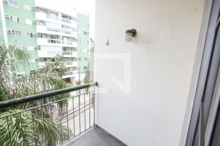 Varanda da Sala de apartamento à venda com 3 quartos, 70m² em Pechincha, Rio de Janeiro