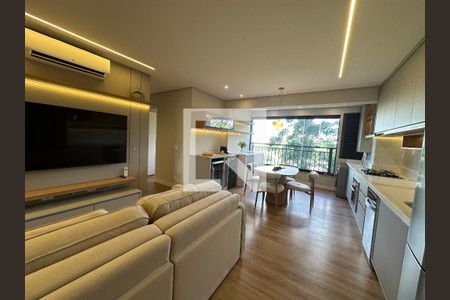 Sala de apartamento à venda com 3 quartos, 70m² em Alphaville, Barueri