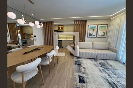 Sala de apartamento à venda com 3 quartos, 88m² em Alphaville, Barueri