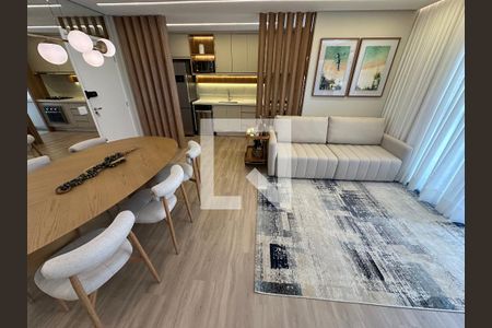 Sala de apartamento à venda com 3 quartos, 88m² em Alphaville, Barueri