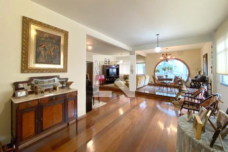 Sala de apartamento à venda com 3 quartos, 157m² em Sion, Belo Horizonte