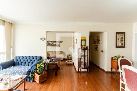 Sala de apartamento à venda com 3 quartos, 142m² em Indianópolis, São Paulo