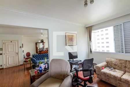 Sala de apartamento à venda com 3 quartos, 142m² em Indianópolis, São Paulo