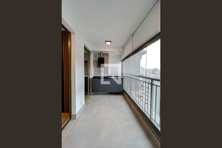 Varanda da Sala de kitnet/studio para alugar com 1 quarto, 50m² em Vila Mariana, São Paulo