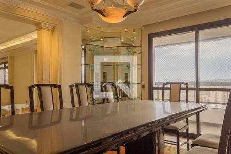 Sala de Jantar de apartamento à venda com 5 quartos, 412m² em Centro, São Bernardo do Campo