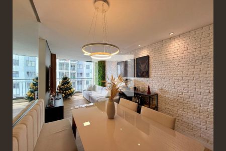 Sala de apartamento para alugar com 3 quartos, 71m² em Santo Amaro, São Paulo