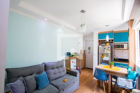 Sala de apartamento à venda com 2 quartos, 44m² em Vila Alpina, Santo André