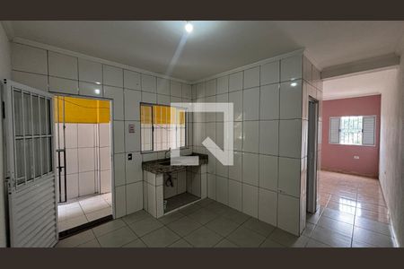 Cozinha de casa para alugar com 1 quarto, 40m² em Vila Suíça, Santo André