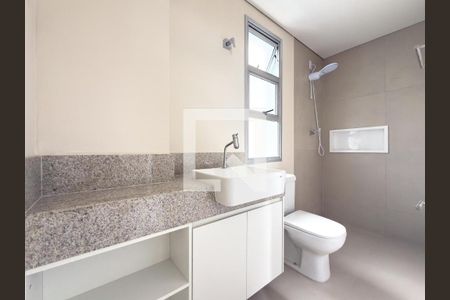 Banheiro Suíte de apartamento à venda com 3 quartos, 95m² em Gutierrez, Belo Horizonte