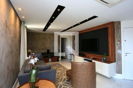 Sala  de apartamento à venda com 3 quartos, 142m² em Vila Andrade, São Paulo