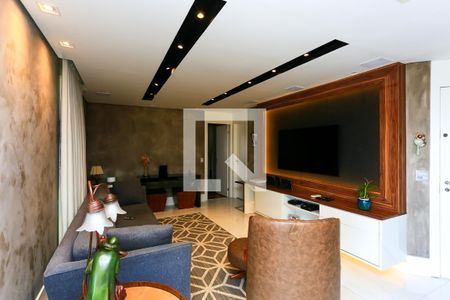 Sala  de apartamento à venda com 3 quartos, 142m² em Vila Andrade, São Paulo